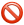 prohibited icon